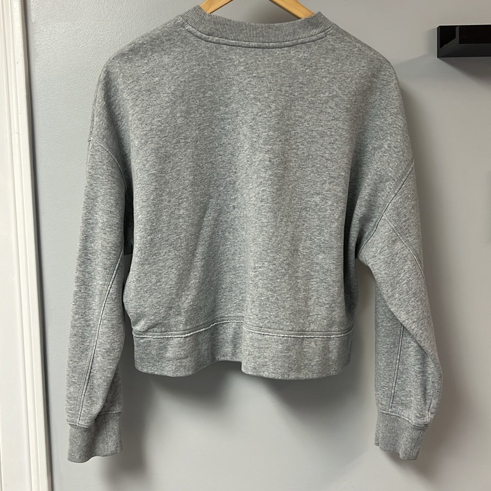 Property of the iron, paradise, under Armour, cropped sweatshirt, size M gray - Picture 5 of 5